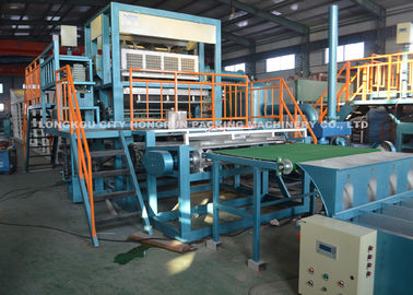 Roller Type Pulp Molding Machine , Egg Tray Making Machine 3000pcs/h